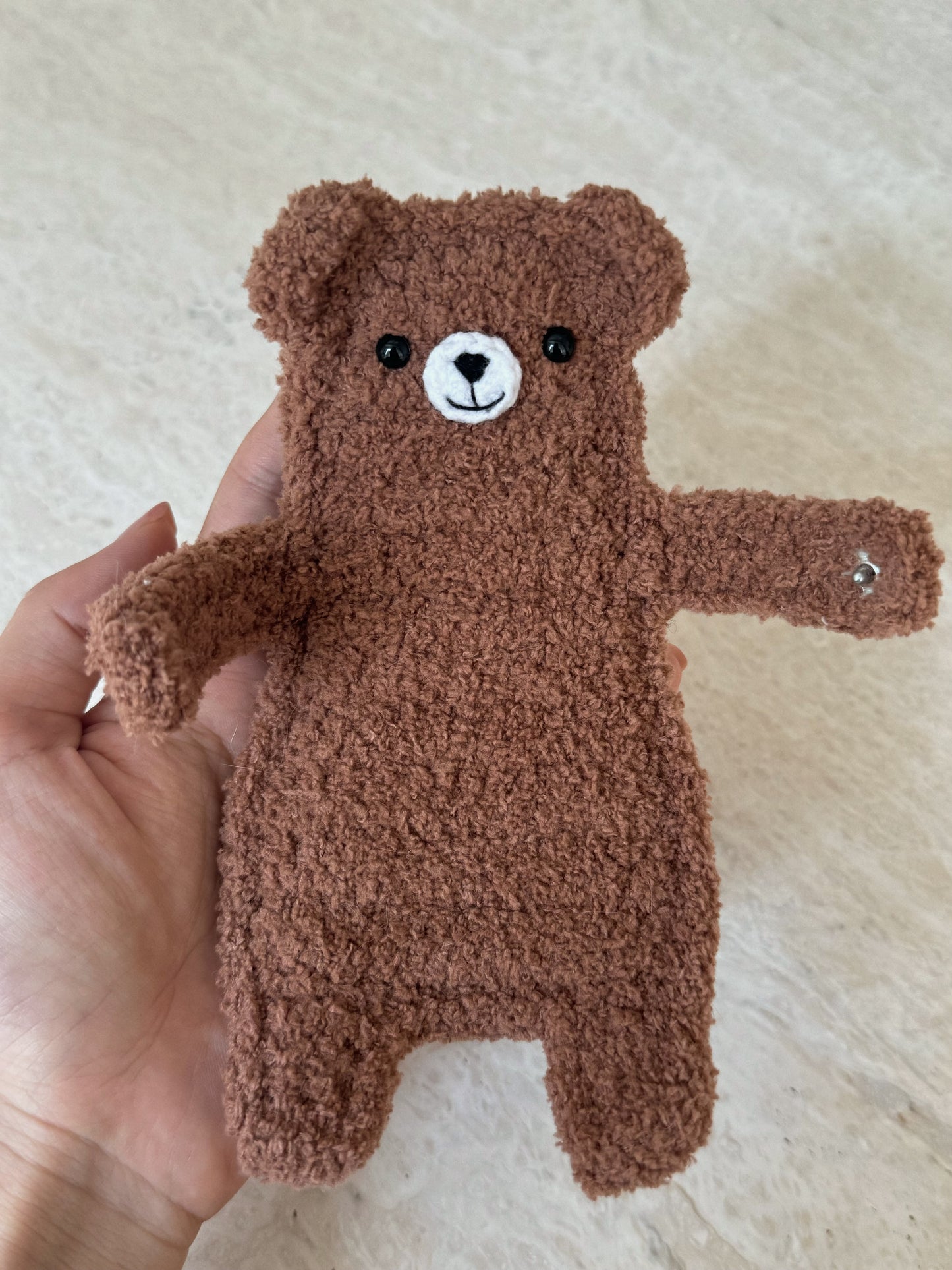 Crochet handmade bear AirPods case