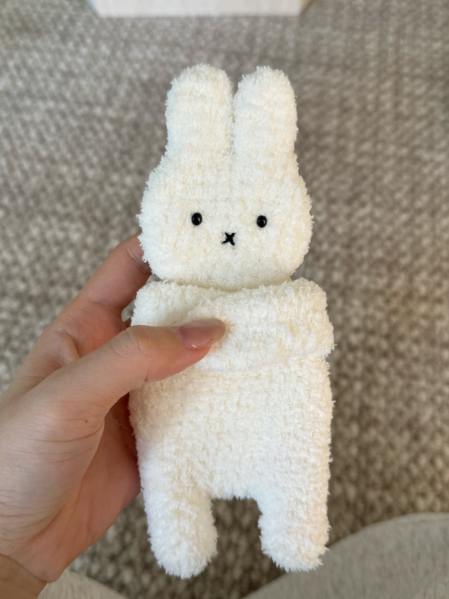 Crochet handmade bunny Airpods case